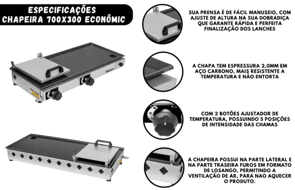 CHAPEIRA 700X300 ECONÔMIC - Image 6